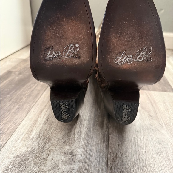 Dan Post knee high Jilted distressed western boot - Picture 4 of 4